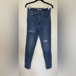 Levi's Mile High Women's Skinny Jeans - Classic Blue